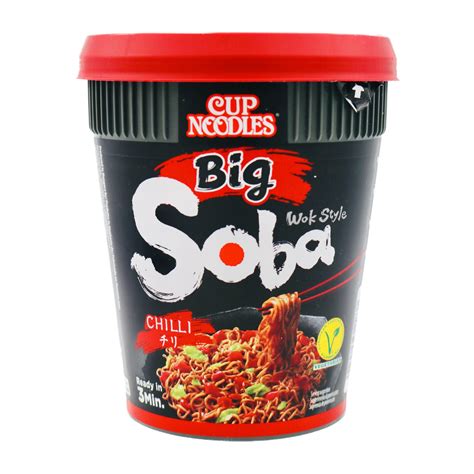 Nissin Soba Wok Style Noodles Big Pot 115g